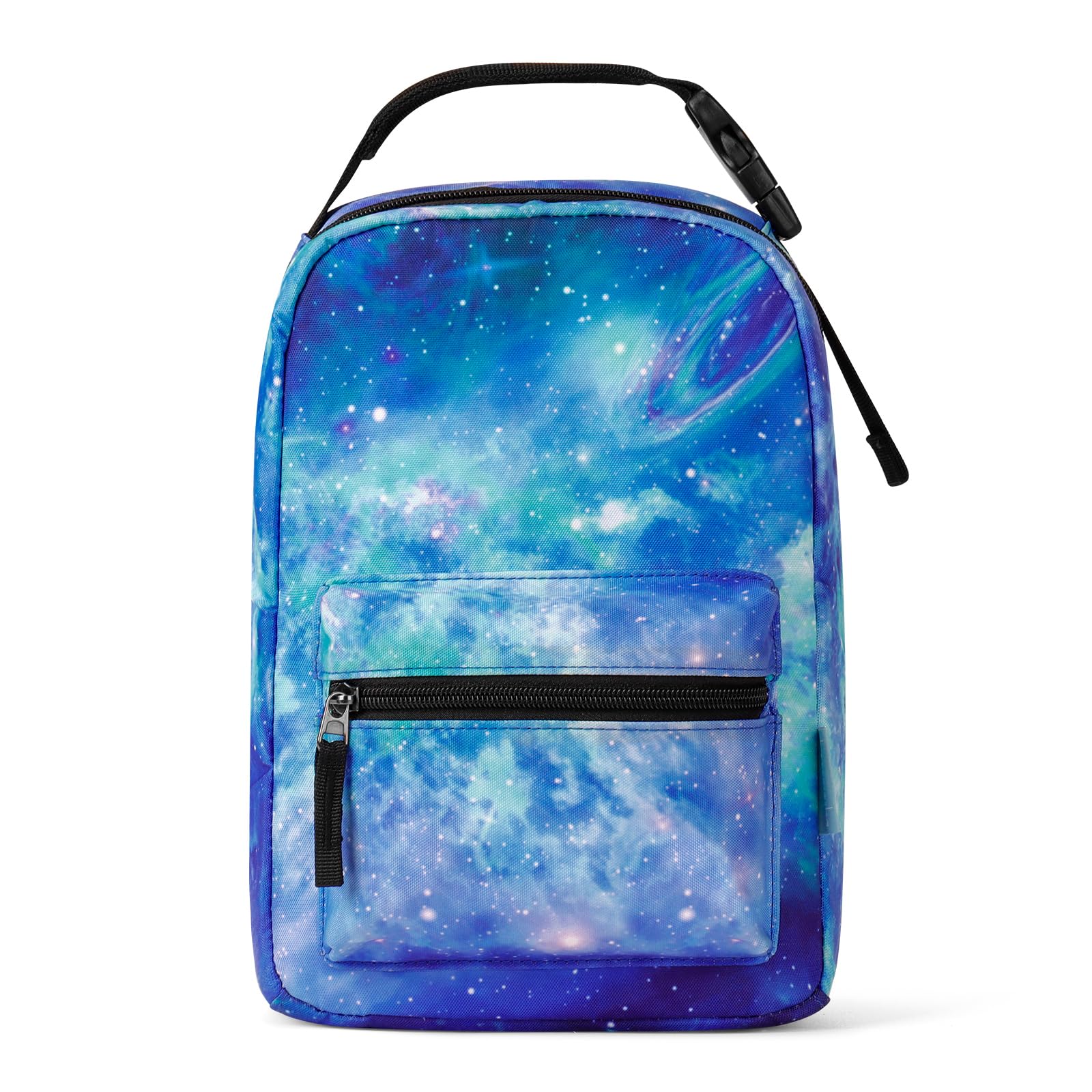 Galaxy Green Portable Lunch Bag