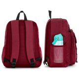 Solid Red Backpack