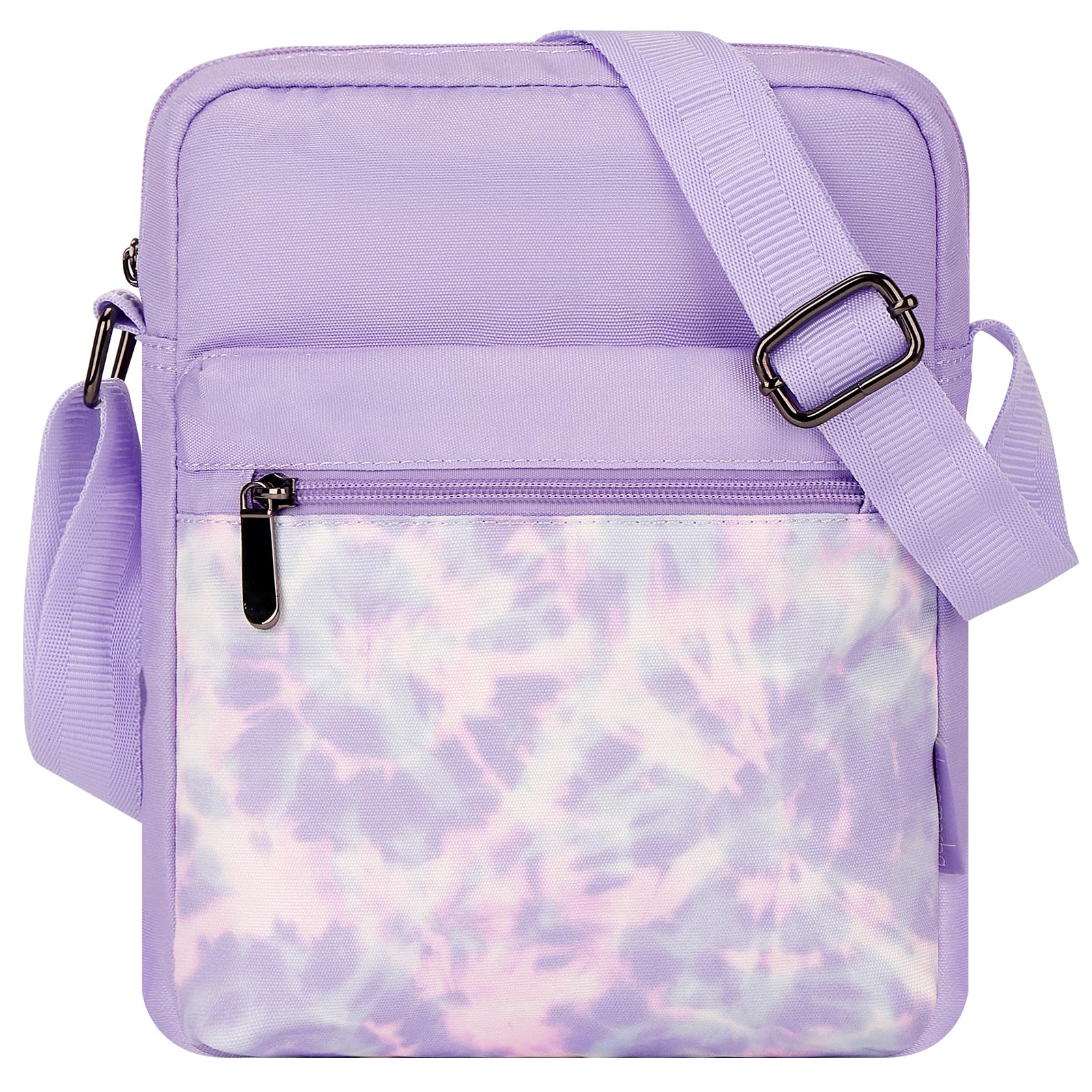 Tie Dye Purple Crossbody Purse