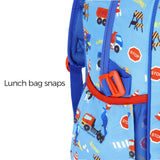 Truck Blue Backpack
