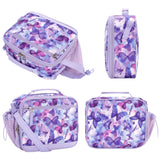 Butterfly Purple Lunch Box