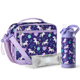 Unicorn Purple Lunch Box