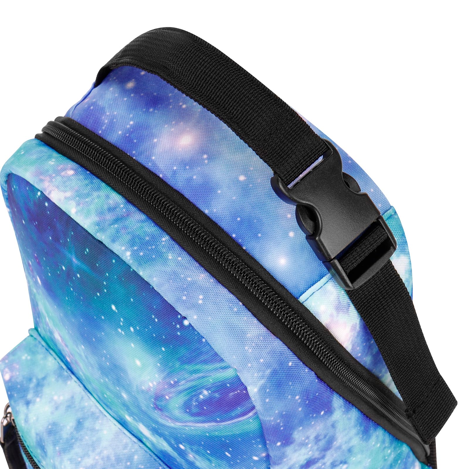 Galaxy Green Portable Lunch Bag