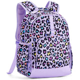 Leopard Purple Backpack