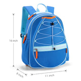 Solid Blue Tennis Bag