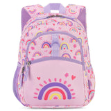 Rainbow Pink Toddler Backpack 12 Inch