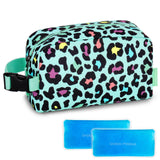 Leopard Green Cooler Bag