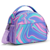 Laser Purple Lunch Bag