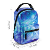 Galaxy Green Portable Lunch Bag