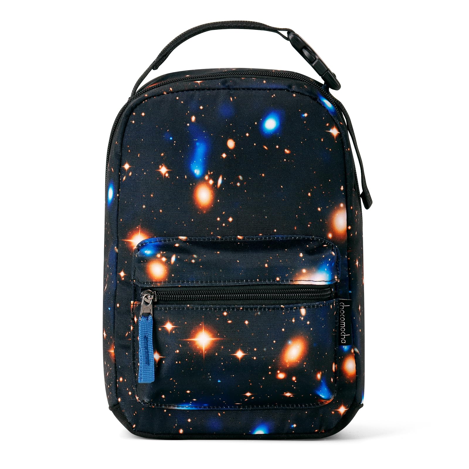 Galaxy Black Portable Lunch Bag