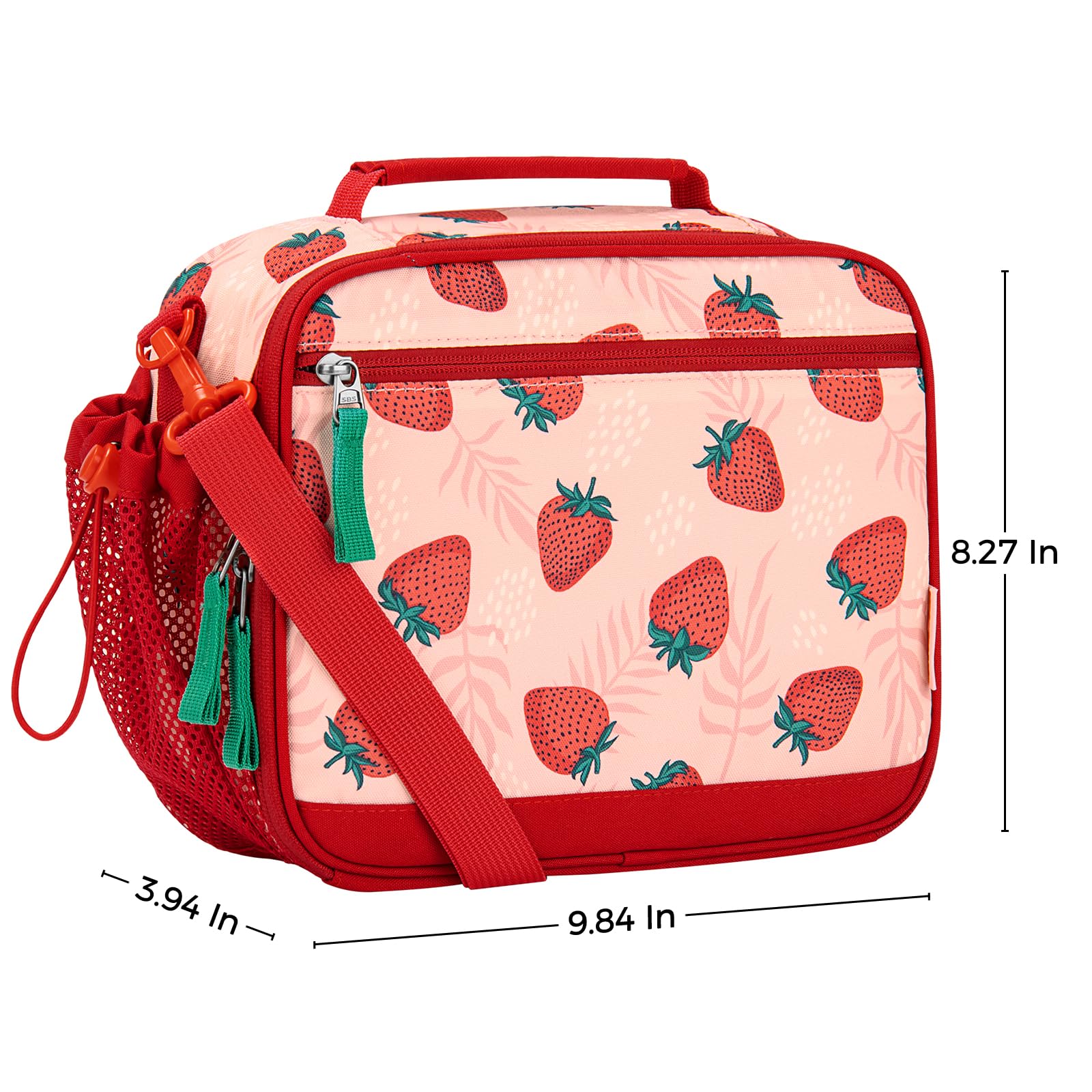 Strawberry Pink Lunch Box