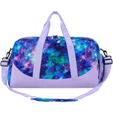 Galaxy Purple Duffle Bag