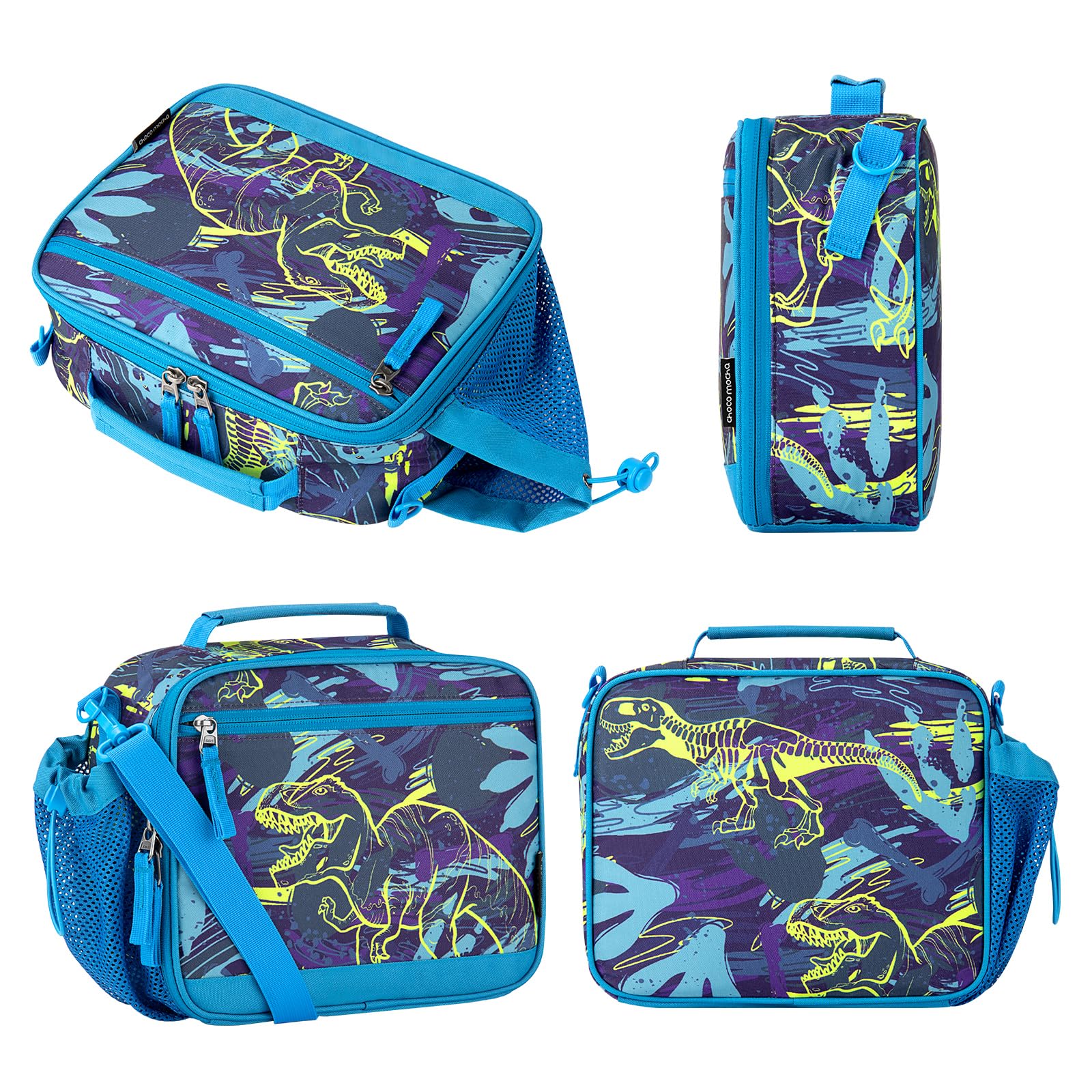 Dinosaur Blue Lunch Box
