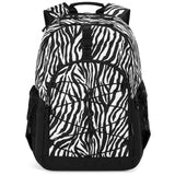 Zebra Black Backpack 18 Inch