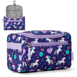 Unicorn Purple Toiletry Bag