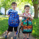 Shark Gradient Orange Backpack