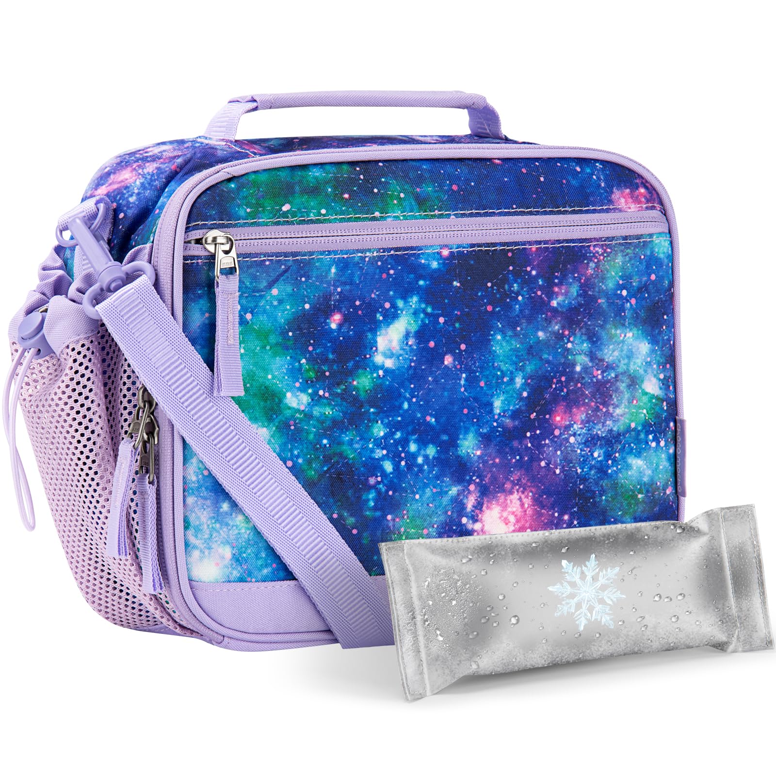 Galaxy Purple Lunch Box