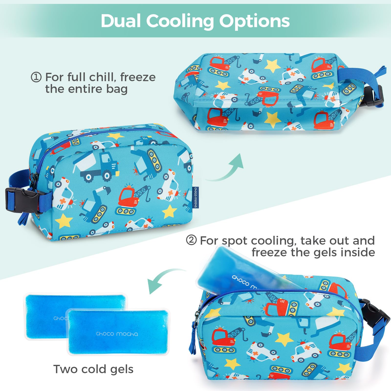 Dinosaur Green Cooler Bag