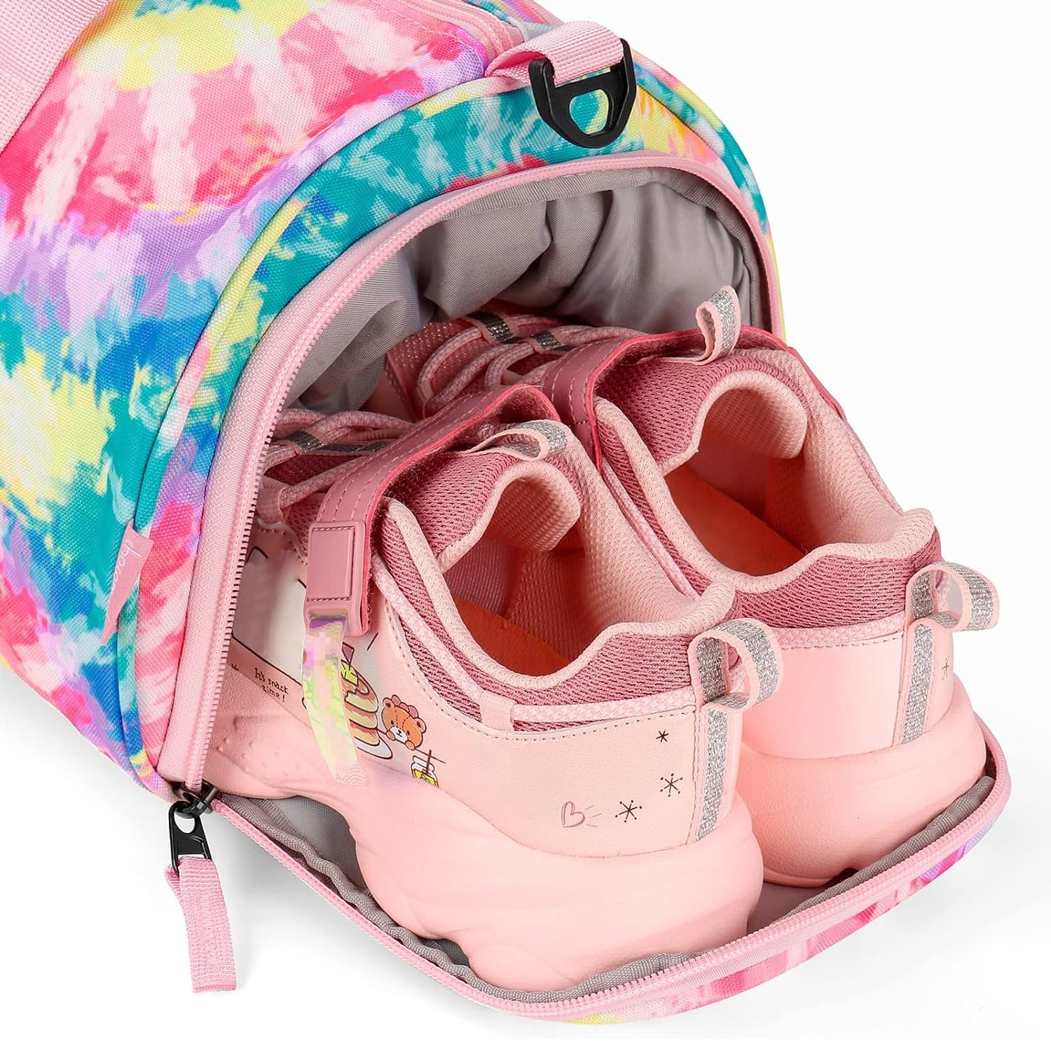 Tie Dye Swirl Rainbows Duffle Bag