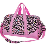 Leopard Pink Duffle Bag