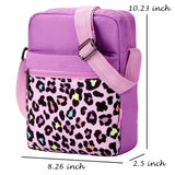 Leopard Pink Crossbody Purse