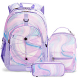 Gradient Fluid Purple Backpack