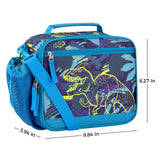Dinosaur Blue Lunch Box