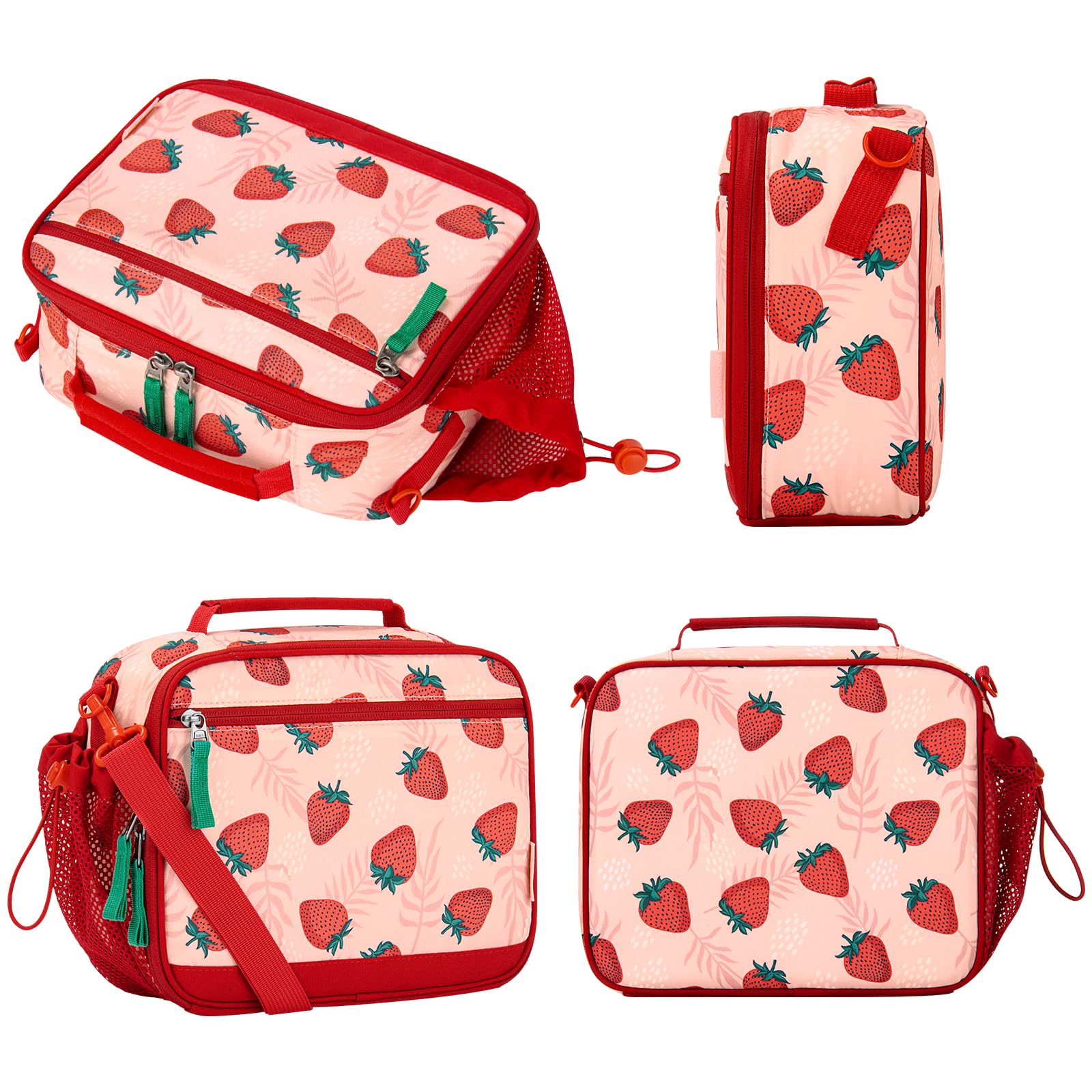 Strawberry Pink Lunch Box