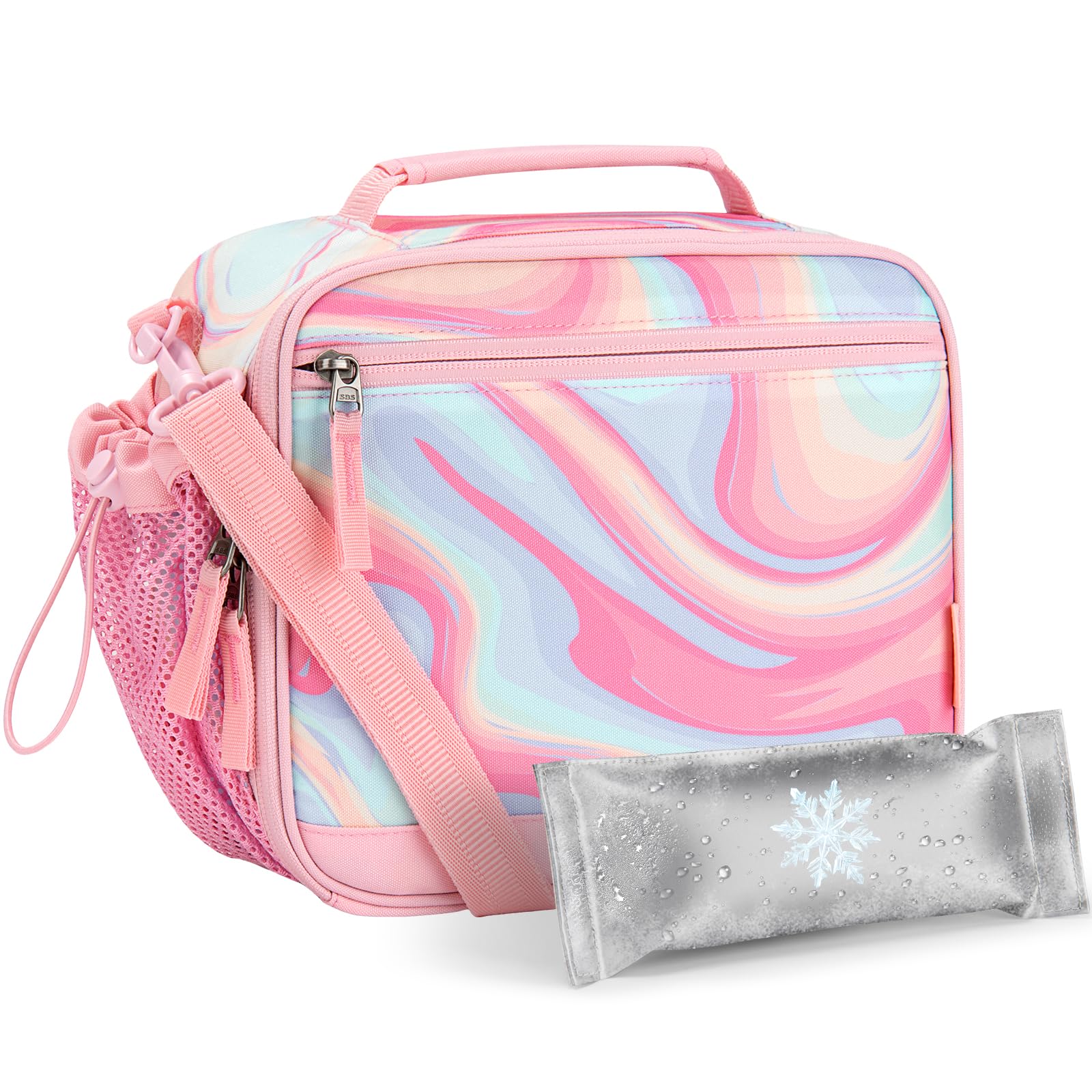 Tie Dye Pink Lunch Box