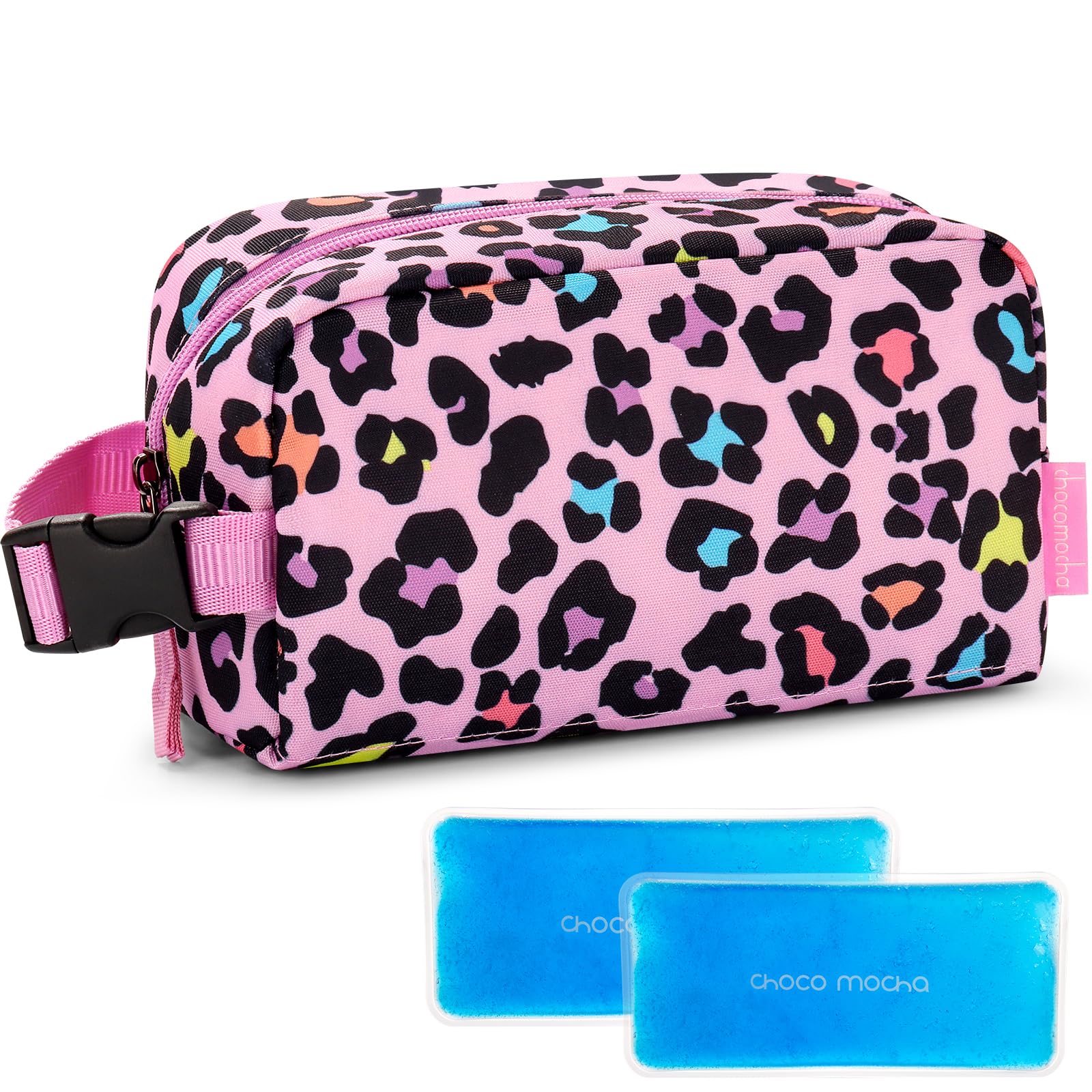 Leopard Pink Ice Bag