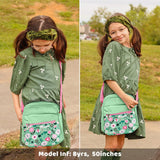 Florals Green Crossbody Purse