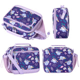 Sloth Purple Lunch Box