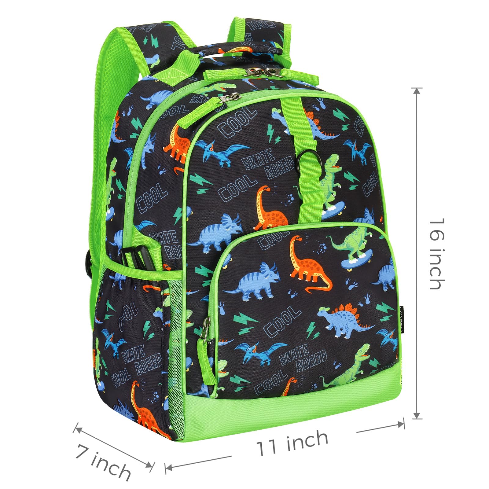 Dinosaur Green Backpack