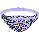 Leopard Purple Fanny Pack