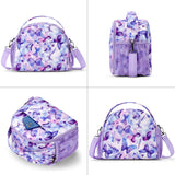 Butterfly Purple Lunch Bag