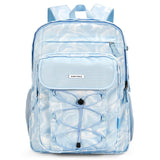 Solid Baby Blue Backpack