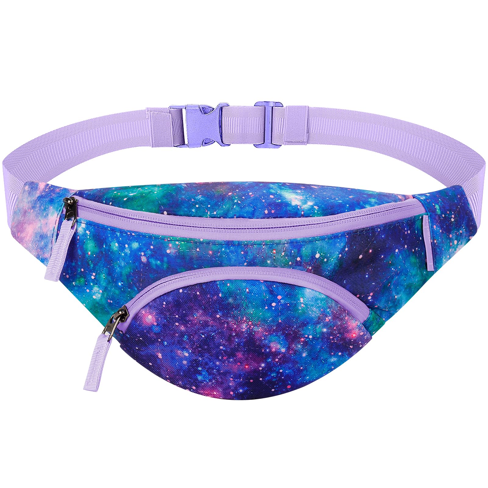 Galaxy Purple Fanny Pack