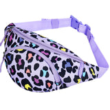 Leopard Purple Fanny Pack