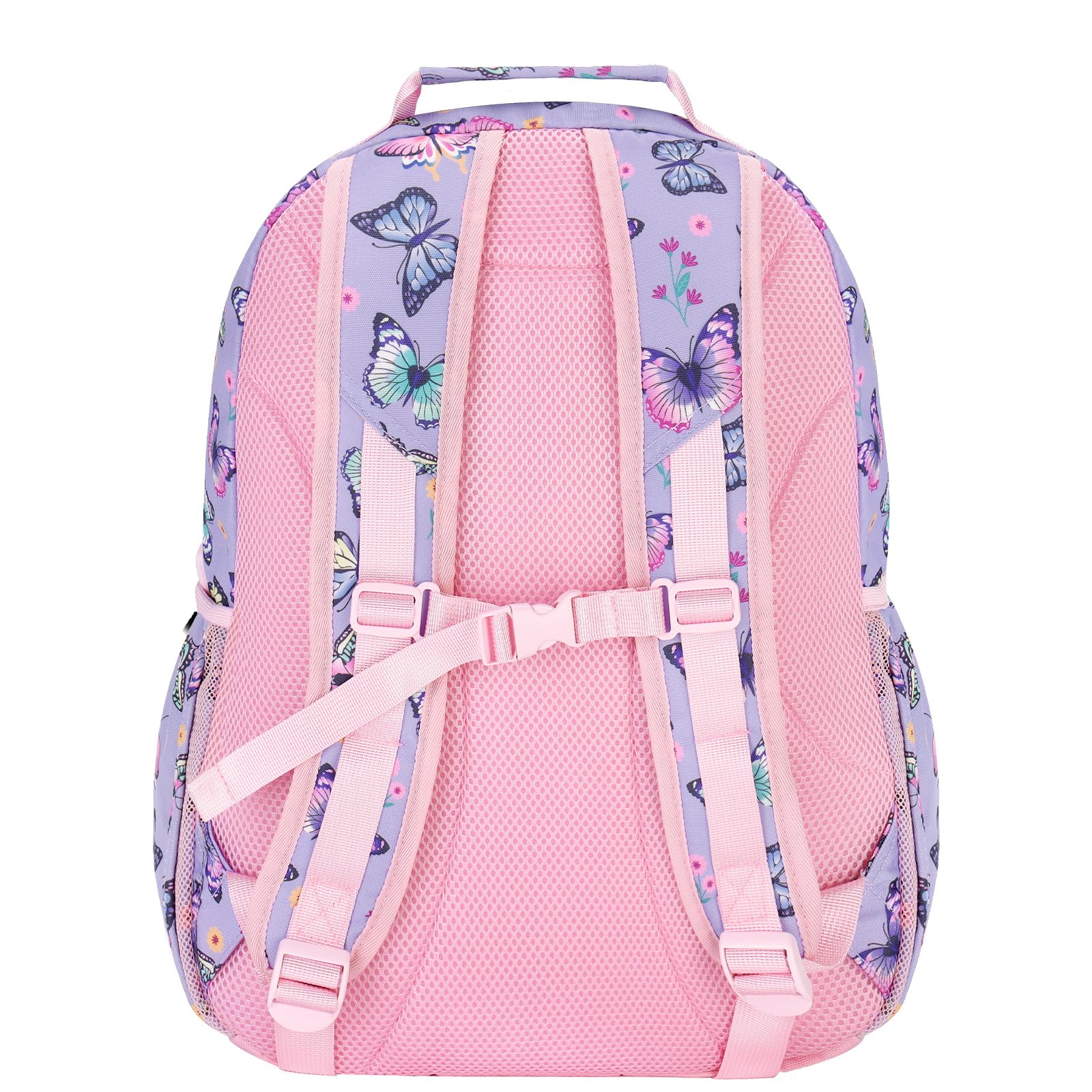 Butterfly Flower Purple Backpack