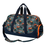 Monster Truck Orange Duffle Bag