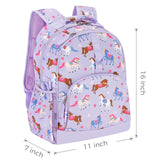 Horse Purple Backpack