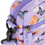 Butterfly Purple Crossbody Purse Small