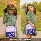 Sloth Purple Crossbody Purse