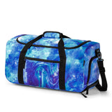 Galaxy Blue Rolling Duffle Bag