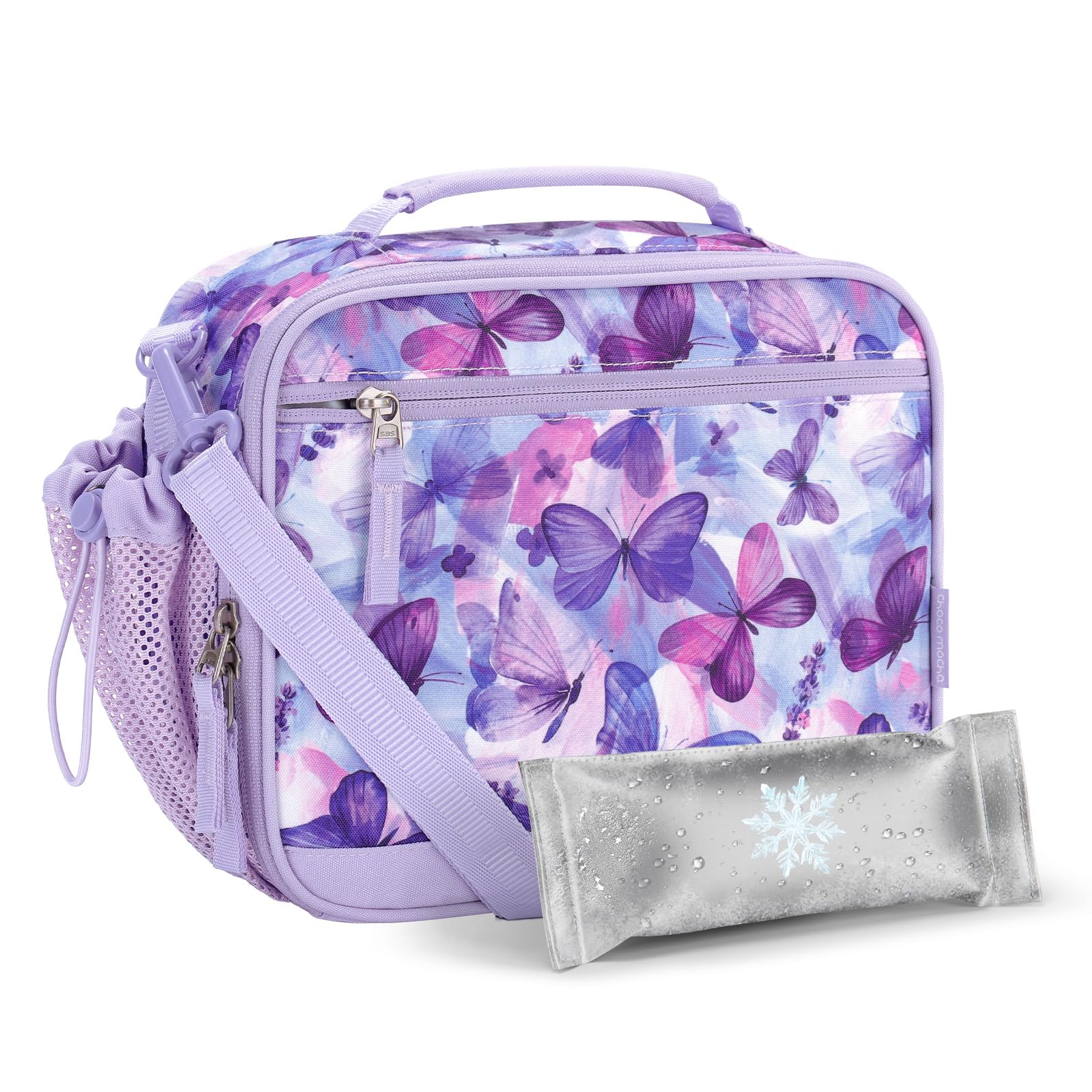 Butterfly Purple Lunch Box