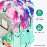 Tie Dye Teal Backpack