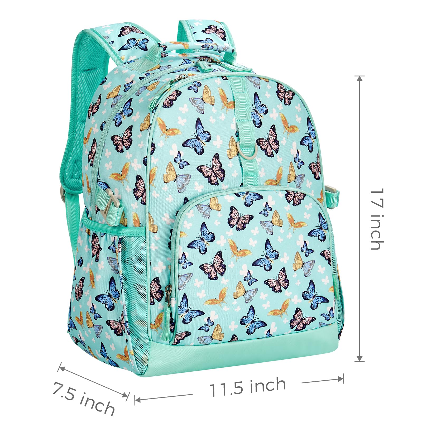 Butterfly Green Backpack