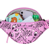 Leopard Cat Pink Fanny Pack