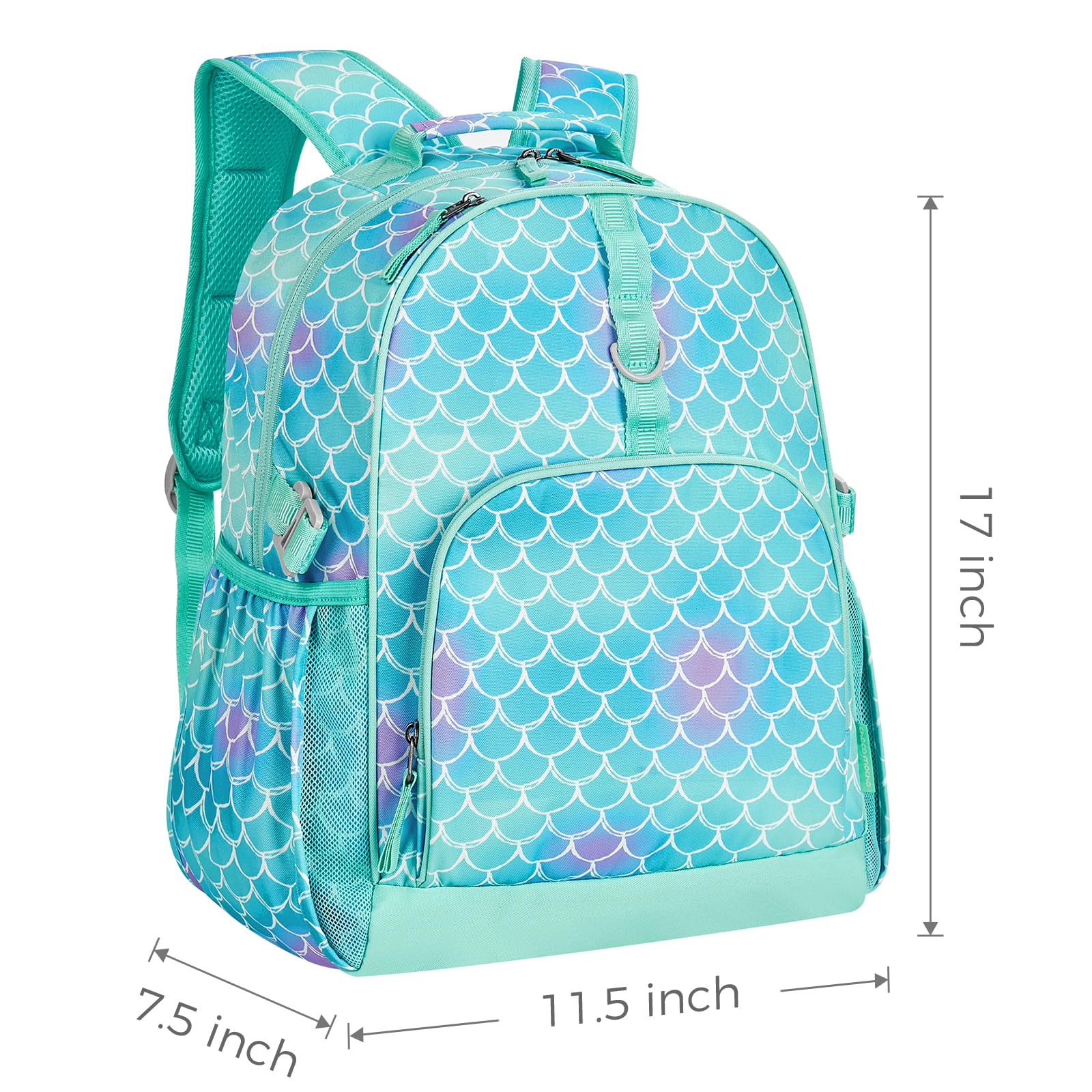 Mermaid Green Backpack