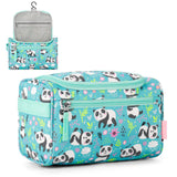 Panda Green Toiletry Bag